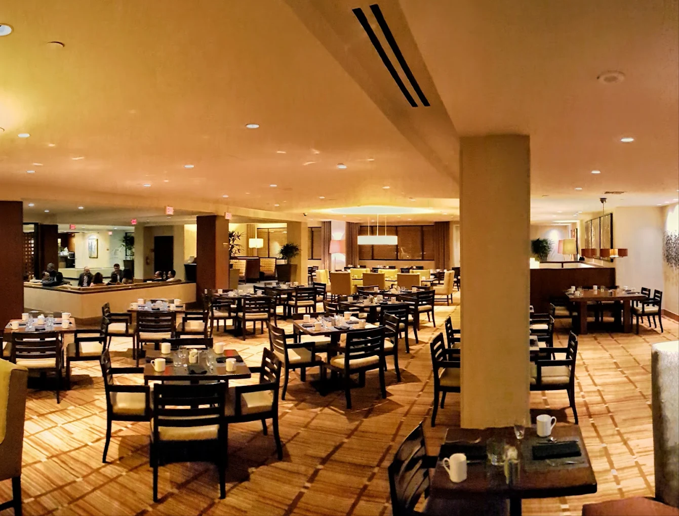 Hotel bar and lounge